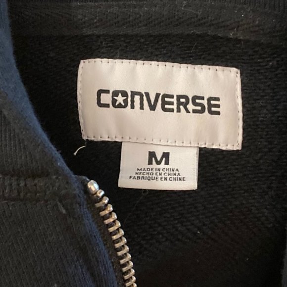 Converse Essentials Sportswear Full-Zip Women's Hoodie Sweatshirt - Picture 4 of 7